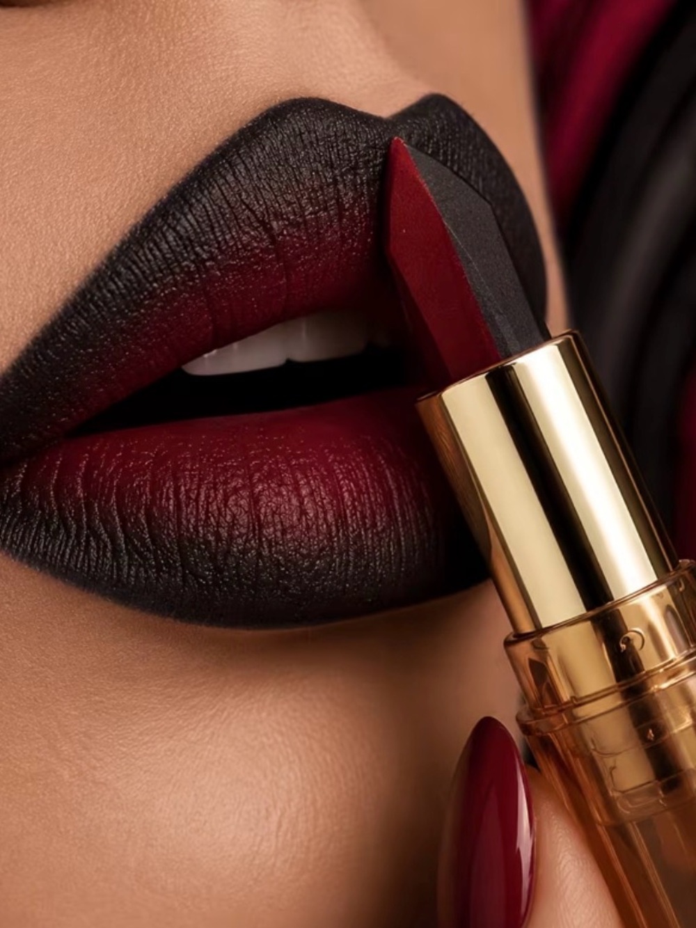 Deep Plum Matte Lipstick - Women Makeup